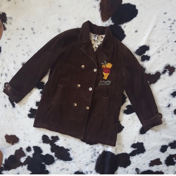 winnie the pooh corduroy jacket